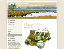 Tablet Screenshot of moorkiekerbahn.de